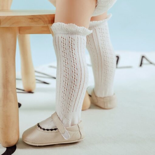 Lovely Spring Baby Tights Cotton Cute Lace Bows Baby Girl Tights Clothes Winter Newborn 0-24M Girls Pantyhose Menina Collant