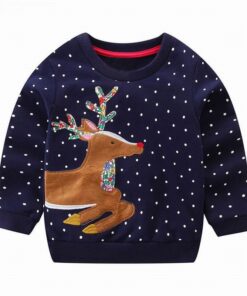 Little maven 2-7Years Autumn New Kids Baby Girl Rabbit Pattern Sweatshirts For Kids Children's Fall Clothes Warm Cardigan Menina