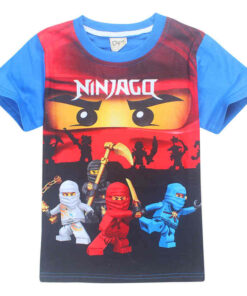 Boys T-shirts 2020 Summer Kids Ninjago T Shirts Cotton Top Tees Boys Girls tshirt Costume Boys Clothes Children Clothing 3-10y