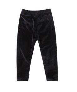 Baby Girls Bottom Velvet Pants Kid Long Flare Trousers Legging