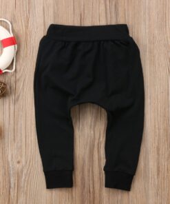Baby Boys Girls Kids Harem Pants Toddler Kids Sweatpants Joggers Elastic Bottoms