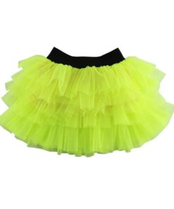 Wennikids Baby Girl Candy Color Half-length Tulle Tutu dance Skirt cute Solid Color Fashion pettiskrit 3-8 years