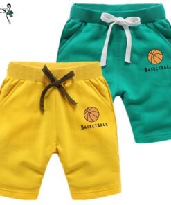 OFCS Baby Boys Shorts Trousers For Boy Girls Shorts Children's Cotton Sports Boys Beach Shorts Kids Boys Short Motion Pants 2-12