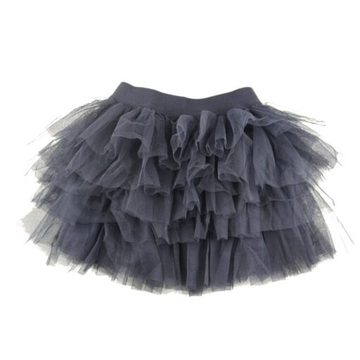 Wennikids Baby Girl Candy Color Half-length Tulle Tutu dance Skirt cute Solid Color Fashion pettiskrit 3-8 years