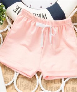 Cotton Baby Boy Shorts Solid Baby Shorts PP Pants Summer Thin Baby Boy Clothes Fashion Baby Girl Shorts