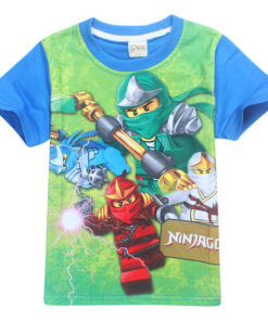 Boys T-shirts 2020 Summer Kids Ninjago T Shirts Cotton Top Tees Boys Girls tshirt Costume Boys Clothes Children Clothing 3-10y