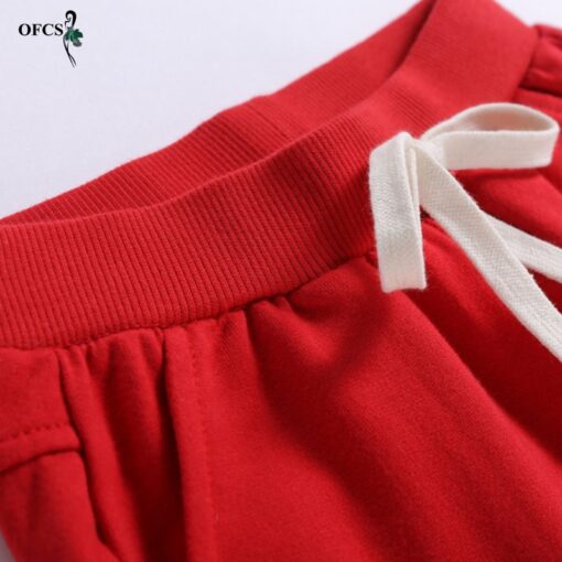 OFCS Baby Boys Shorts Trousers For Boy Girls Shorts Children's Cotton Sports Boys Beach Shorts Kids Boys Short Motion Pants 2-12