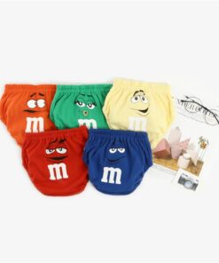 Hot Sale Summer Newborn Baby Girl/Boy Pants Cartoon M Printed Baby PP Shorts Cotton Bread Pants Children's Pants