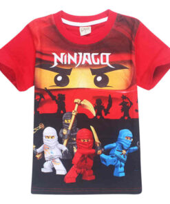 Boys T-shirts 2020 Summer Kids Ninjago T Shirts Cotton Top Tees Boys Girls tshirt Costume Boys Clothes Children Clothing 3-10y