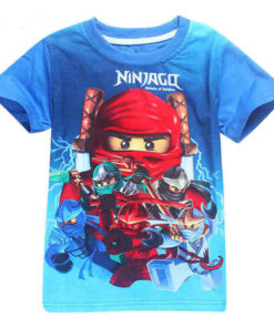 Boys T-shirts 2020 Summer Kids Ninjago T Shirts Cotton Top Tees Boys Girls tshirt Costume Boys Clothes Children Clothing 3-10y