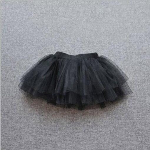 Adorable pleated tutu skirt children winter clothes warm cozy knitting bottoming skirt toddler baby girls clothing 2-6Yrs