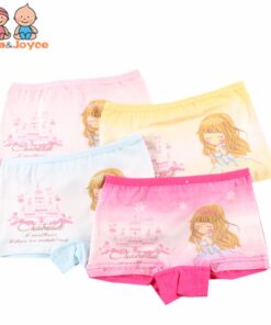 4pcs/lot Cute Pants For Girls Cotton Child's Underwear Boxer Cotton Children's Pants Kids Shorts For Girls Clothing