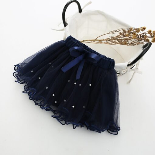 1-6T Girls Baby Ballet tutu Skirts Pink Gray Short Cake Skirt Wavy Infant Pearl children Princess tule rok Baby Skirts meisjes