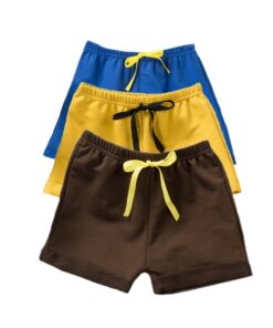 Cotton Baby Boy Shorts Solid Baby Shorts PP Pants Summer Thin Baby Boy Clothes Fashion Baby Girl Shorts