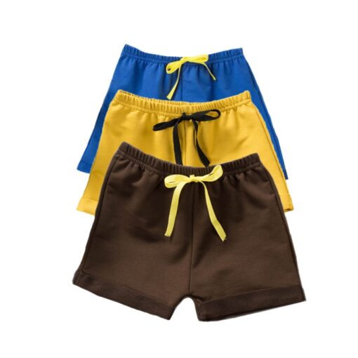 Cotton Baby Boy Shorts Solid Baby Shorts PP Pants Summer Thin Baby Boy Clothes Fashion Baby Girl Shorts