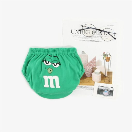 Hot Sale Summer Newborn Baby Girl/Boy Pants Cartoon M Printed Baby PP Shorts Cotton Bread Pants Children's Pants