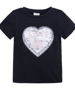 Changing Color and Pattern Switchable Sequins Boys TShirts Kid Fashion Marvel Hero T Shirt Children Top Clothes Summer