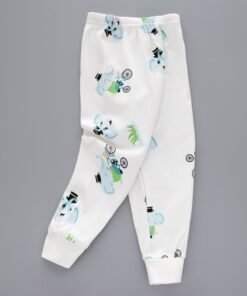Cartoon Kids Long Pants Cotton Single Boy Cotton Trouser Striped Baby Tight Mouth Pyjama Bottoms Cotton Panties for Girl