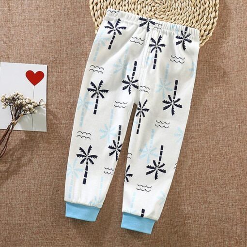 Baby Long Pants 100% Cotton Baby Harem Pants Infant Boys Girl Leggings Infant Kids Trousers Casual Baby Bottoms 0-7Y