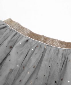 Baby Kids Girls Princess tutu Skirts Stars Glitter Sequins Party Dance Ballet Skirts Children Chiffon jupon tulle femme #10F