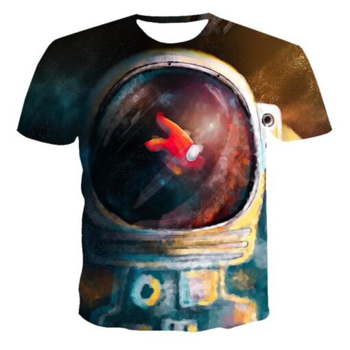 2021 Summer New 3D Printed T-shirt Among Us Anime Cartoon Game Boys and Girls T-shirts