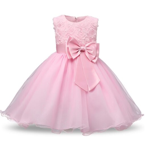 Kids Dress for Girls Summer Dresses for Party and Wedding Christmas Clothing Princess Flower Tutu Dress Children Prom Ball Gown