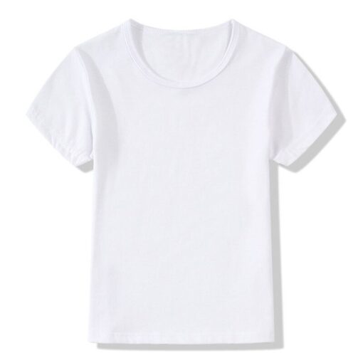 Kids Top Wing Cartoon Print Funny T-shirt Children Cute Clothes Girls & Boys Summer White Baby T shirt