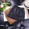 VearDoller Girls Skirt Spring Autumn Fashion Kids Leather Skirt for 1-6Years Baby Girl Button Decoration Children's Skirts