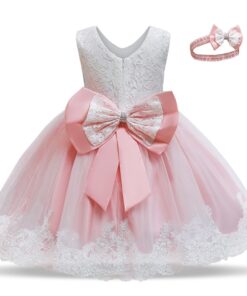 Kids Dress for Girls Summer Dresses for Party and Wedding Christmas Clothing Princess Flower Tutu Dress Children Prom Ball Gown
