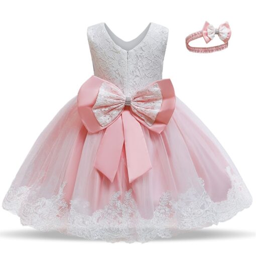 Kids Dress for Girls Summer Dresses for Party and Wedding Christmas Clothing Princess Flower Tutu Dress Children Prom Ball Gown