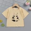 T shirt kids t-shirt baby cute kids plain t shirt Summer Children Outerwear pink yellow wholesale clothing dropshipping
