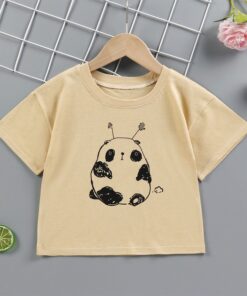 T shirt kids t-shirt baby cute kids plain t shirt Summer Children Outerwear pink yellow wholesale clothing dropshipping