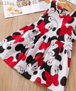 Kids Dresses Girls 2020 New Fashion Sweater Cotton Flower Shirt Short Summer T-shirt Vest Big For Maotou Beach Party Dress