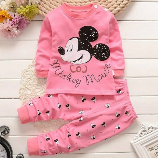 Baby Clothes Cotton Boys and Girls Baby Underwear Set Children's Autumn Clothes Long Pants Home Children's newborn clothes