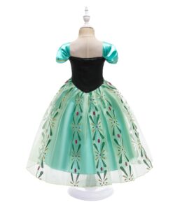 Infant Girl Christmas Dress Children's Party Anna Dress Carnival Costumes for Girls Disguise Child Elsa Anna Costume Elza Dress