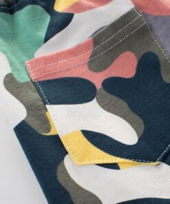 Summer Boys Camouflage Shorts Cotton Trousers Kids Beachwear Children Loose Sport Beach Shorts Sweatpants 2-7Y