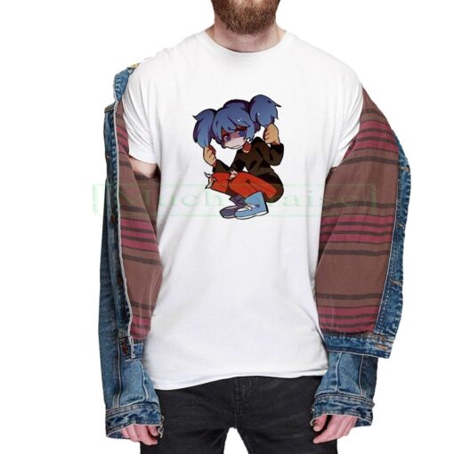 Game Sally Face t shirt Men/women Fashion Harajuku Summer T-shirt 2020 boys/girl Cotton Hip Hop Sally Face Men's Tops Tees