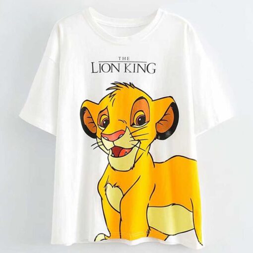 Disney Cartoon Cotton T-Shirt Women 2020 Summer Casual Mickey Mouse Daisy Duck Tshirt Women Vintage Streetwear Tee Tops T-Shirts