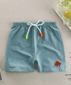 Girls Shorts Summer Shorts For Boys Cotton Kids Shorts Children Beach Shorts Clothes Flamingos Toddler Baby Clothing Pants