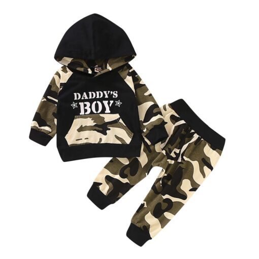 Baby Clothes Boy 6 Months Toddler Boy Winter Clothes Black Long Sleeve Hoodie Gray Plaid Print Cartoon Dinosaur Baby Boy Outfits