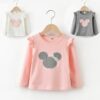 Child Little Baby Girls Clothes T-Shirt Cartoon Mouse Tees Tops New Year 2020 Kids TShirt Spring Cotton Soft Long Sleeve Outfits