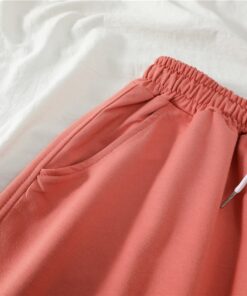 Women Shorts Summer Casual Solid Drawstring shorts high waist loose shorts for girls Soft Cool female short M-2XL