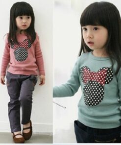 Autumn New Children's Clothing Girls Autumn Long-sleeved Cute Embroidered Long-sleeved Shirt Korean Long-sleeved T-shirt