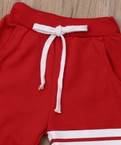 New Arrivels Sports Pants Kids Boy Girl Striped Harem Long Pants Toddler Trousers Bottoms Sweatpants