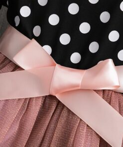 2020 Elegant Kids Flower Girls Winter Dresses Children Kids Floral Long Sleeve Clothing Girls Princess Tulle Dress