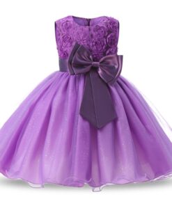 Kids Dress for Girls Summer Dresses for Party and Wedding Christmas Clothing Princess Flower Tutu Dress Children Prom Ball Gown