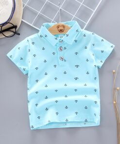 IENENS Kids Baby Boys T-shirt Clothes Clothing Summer Toddler Infant Boy Short Sleeve Tees Tops Cotton T Shirt 1 2 3 4 Years