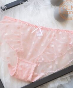 New style women underwear panties sexy mesh lace underwear briefs Japanese bow girl lace sweet low waist shorts 223