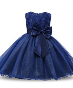 Kids Dress for Girls Summer Dresses for Party and Wedding Christmas Clothing Princess Flower Tutu Dress Children Prom Ball Gown