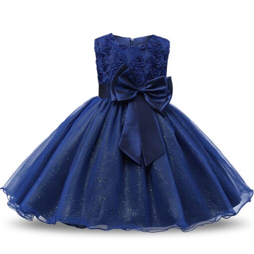 Kids Dress for Girls Summer Dresses for Party and Wedding Christmas Clothing Princess Flower Tutu Dress Children Prom Ball Gown